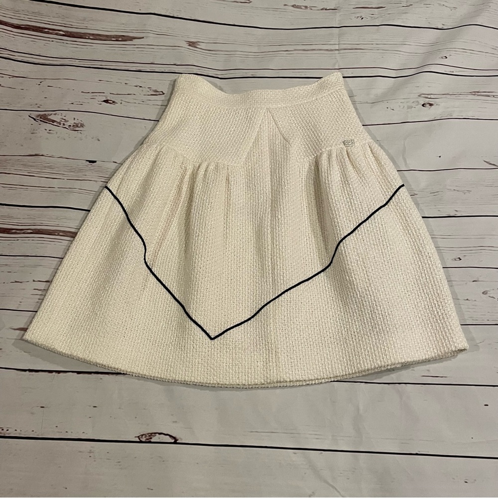 🌹SALE🌹Chanel vintage ivory skirt